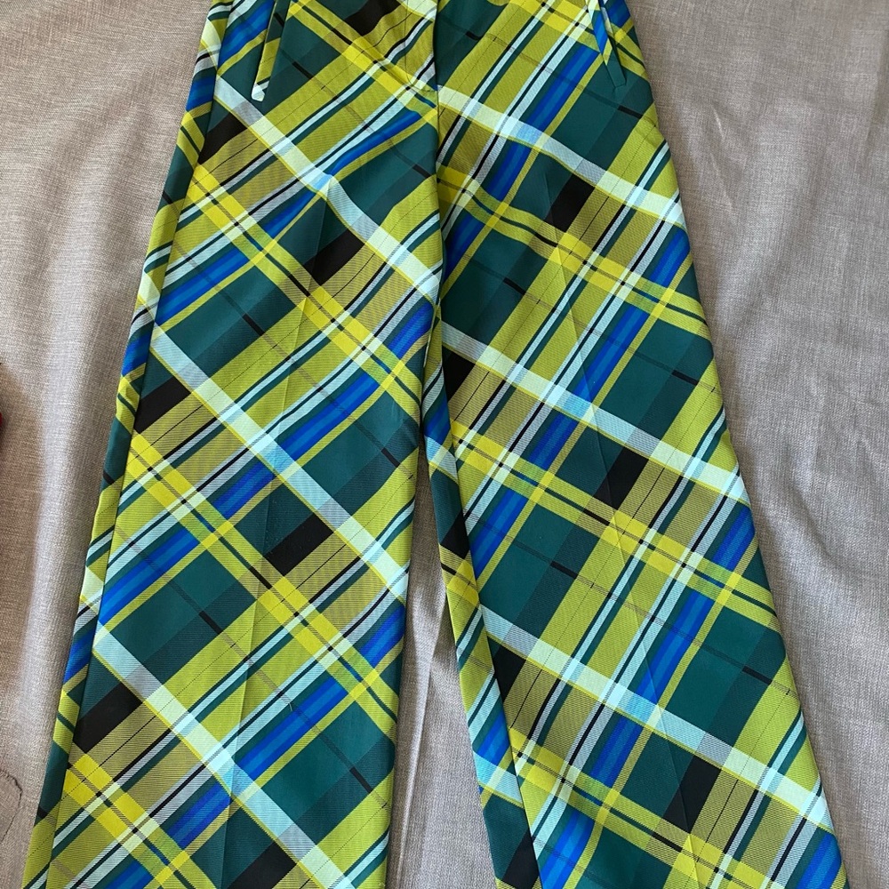 New York & Company Multicolor Geometric Pants